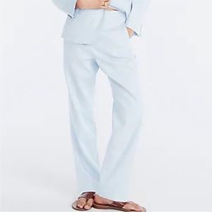 KATE STRAIGHT-LEG PANT IN STRETCH LINEN